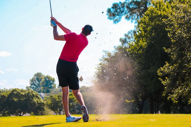 Golf on the course